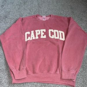 Cape Cod red sweatshirt